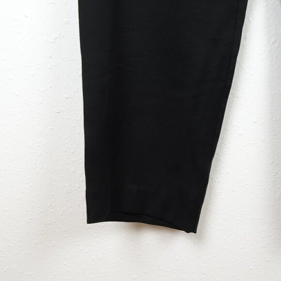 Natori Sanded Twill Pants Women's 16 Black Tapered Lightweight - Picture 5 of 11